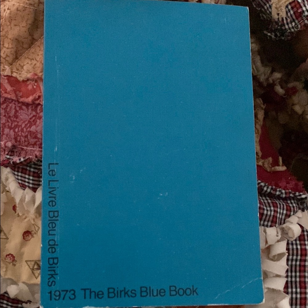 1973 The Birks Blue Book